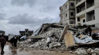 Destruction n North-West Syria. 
